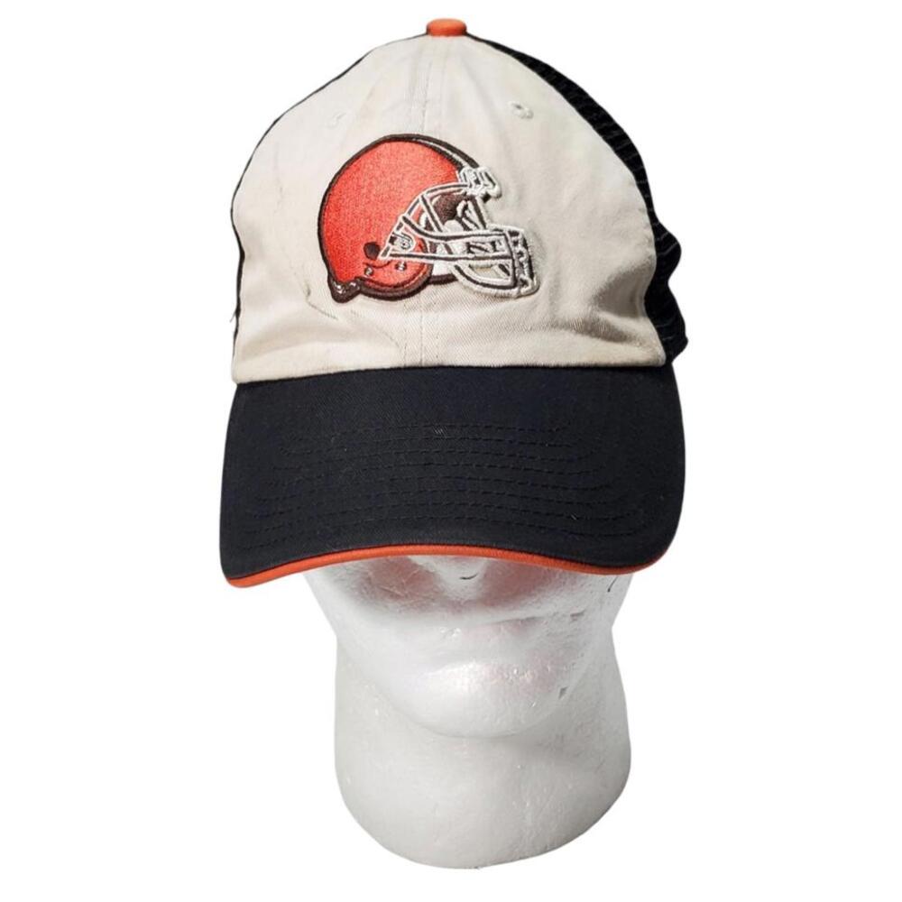 Cleveland Browns NFL Football Team Apparel Mesh Back Snapback Trucker Hat Cap